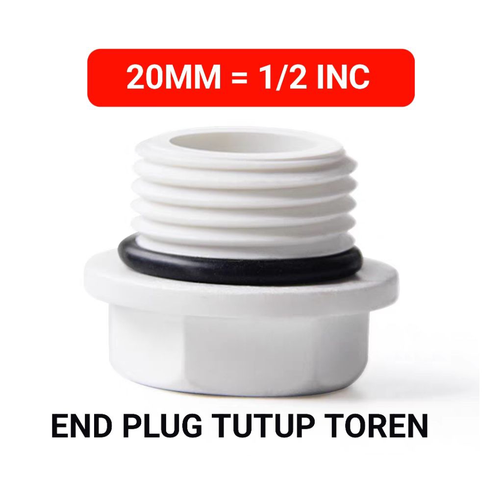 Jual end plug dop pipa tutup toren drat luar | Shopee Indonesia