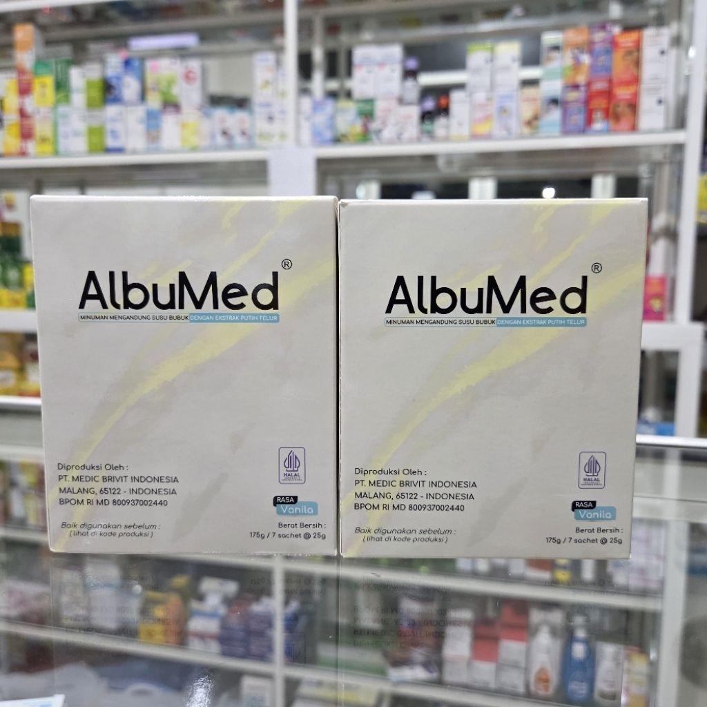 Jual AlbuMed Susu Suplemen Penyembuhan dan Nutrisi Saat Sakit | Shopee ...