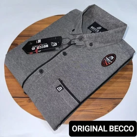 Kemeja Polos Lengan Pendek Pria Kemeja Polos Motif List Kemeja Lengan Pendek Becco