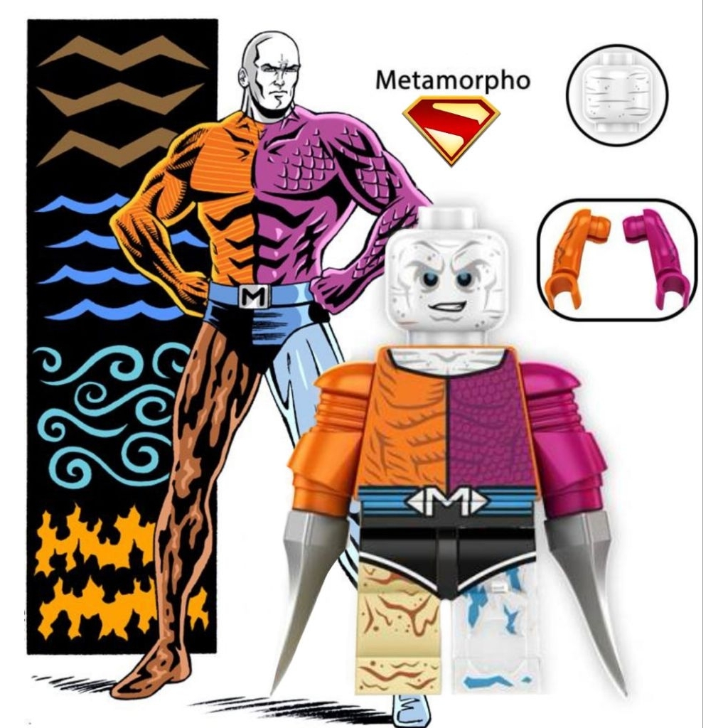 Jual figure metamorpho from superman david corenswet figure superman ...