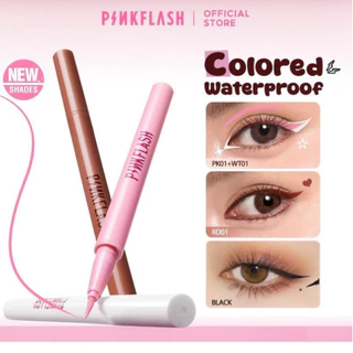【New Shades】PINKFLASH Waterproof Eyeliner Colored Eyeliner pigmented Long lasting Waterproof