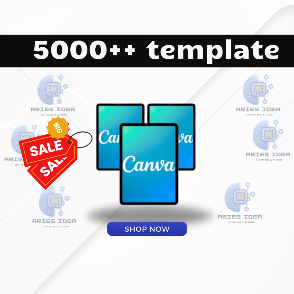 Jual promo 5000++ tamplate Canva siap pakai dan gunakan | Shopee Indonesia