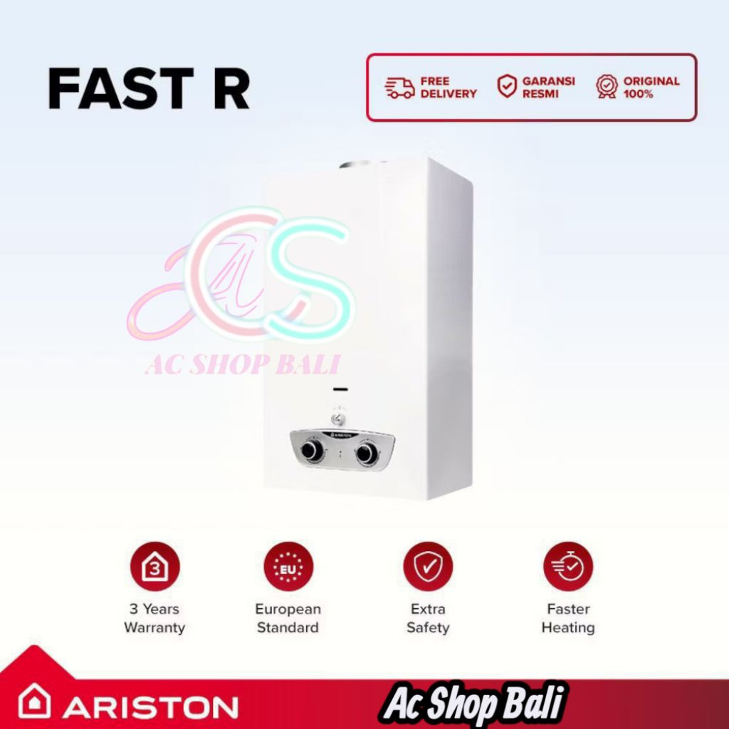 Jual Ariston water heater Gas Fast R 5 Liter | Shopee Indonesia