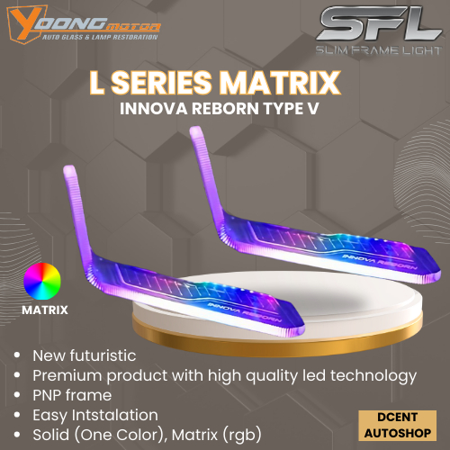 Jual Laser Light Frame Mobil - Frame Slim L Series Matrix - Mobil ...