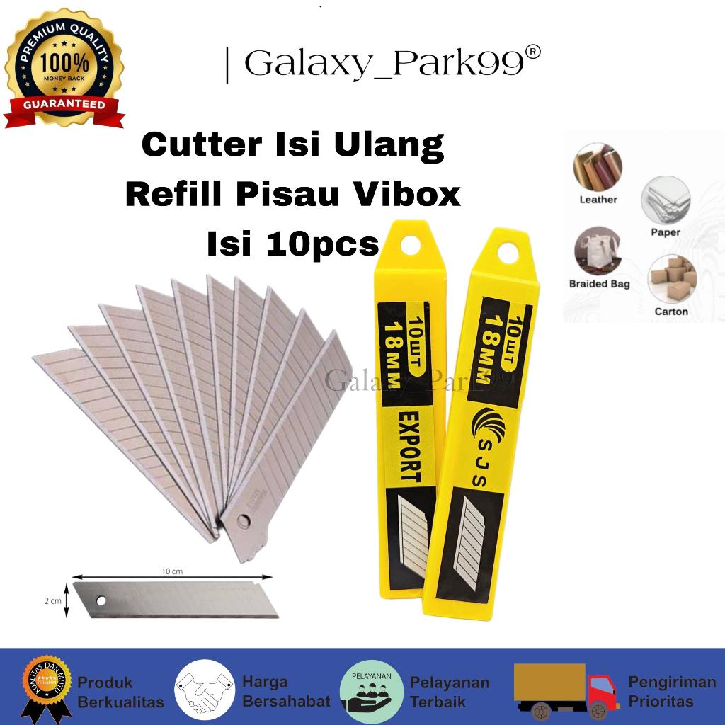 Jual ISKU Cutter Blade Isi Ulang Cutter SK5 10 pcs perkakas Tajam Dan ...