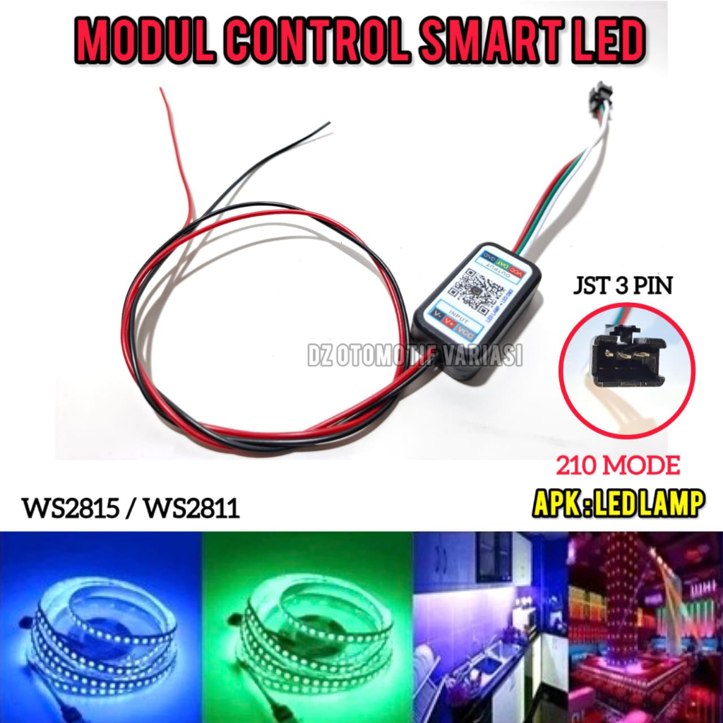 Jual Modul Controller LED Strip RGB WS2815 WS2811 / Modul Devil RGB ...