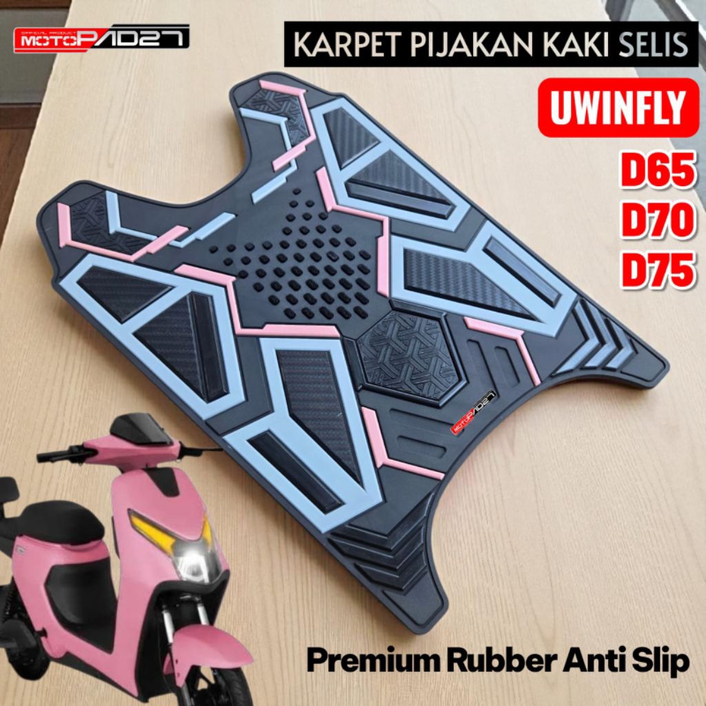 Motopad27 karpet sepeda listrik atau Selis D60, D65, D70, D75