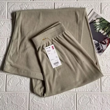 Celana Kulot Wanita Celana Kulot Celana Kulot Knit High Waist Premium Kulot Pants