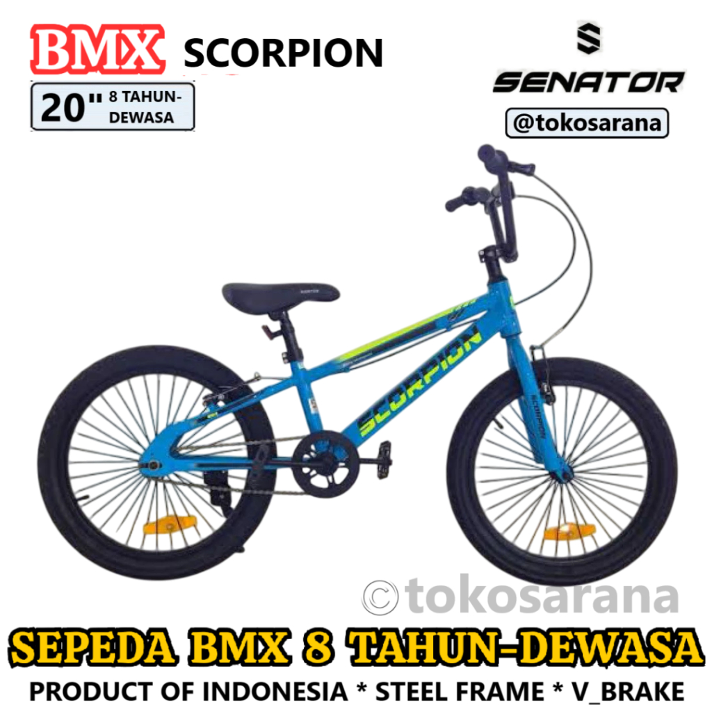 Jual Sepeda BMX Scorpion by Senator 20