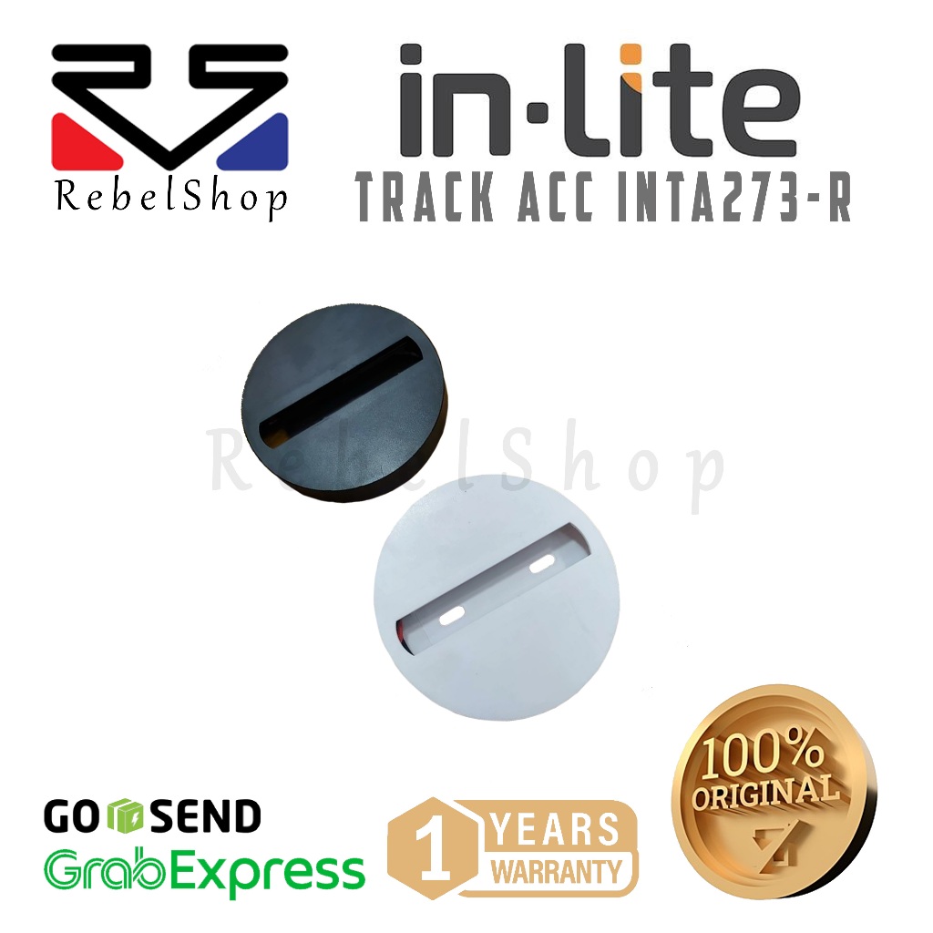 Jual Inlite INTA273-R Fixture Track Connector Lampu Track Light Putih ...