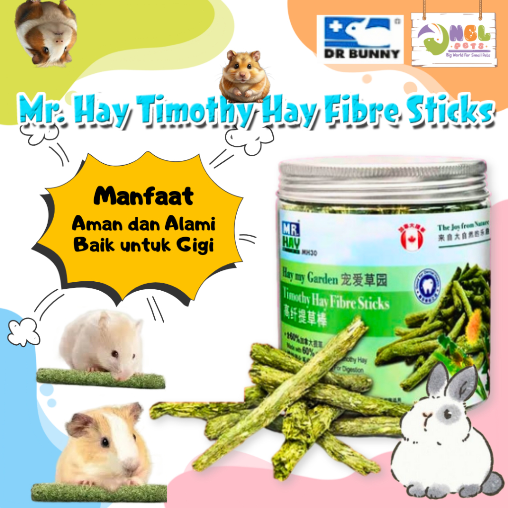 Photo inspiration: Visual Reference: Jual Mr Hay Timothy Hay Fibre Stick Snack Kelinci Guinea