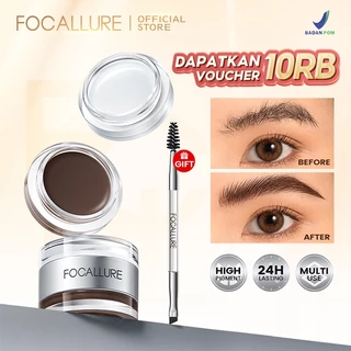 FOCALLURE 2-in-1 Eyebrow Cream & Setting Gel 3D Pro-shape