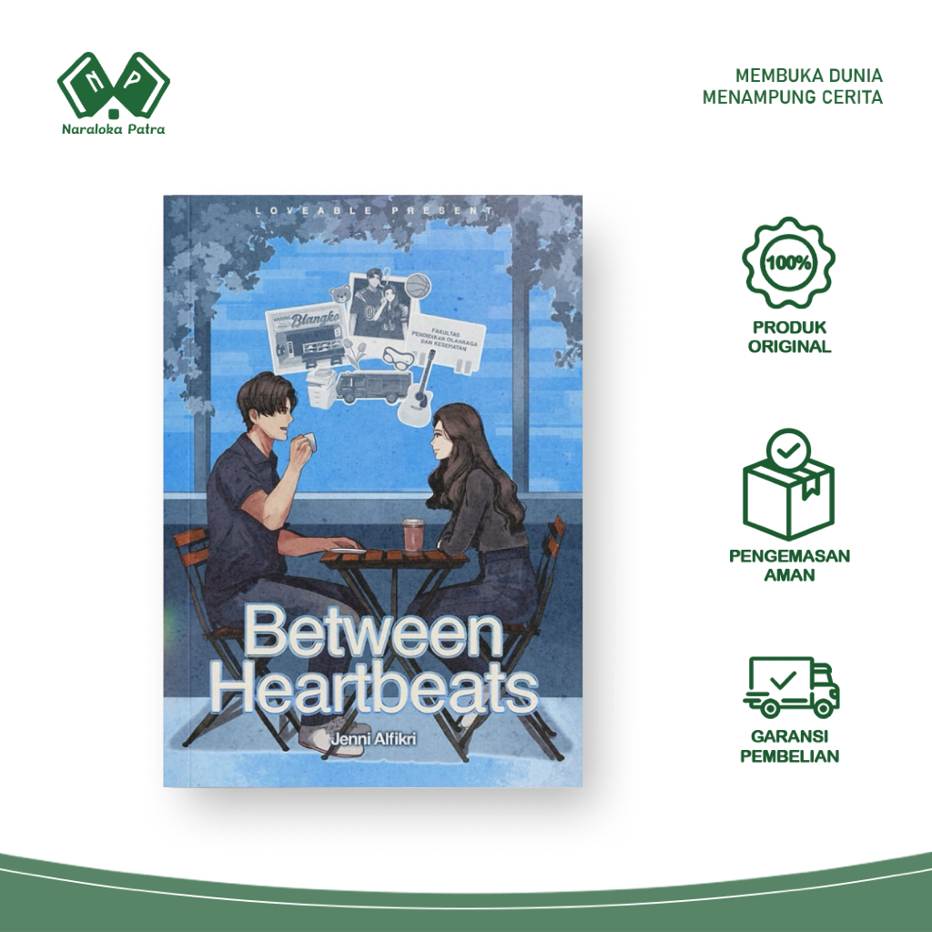 Jual Buku Novel Between Heartbeats - Jenni Alfikri - Loveable - Gratis ...