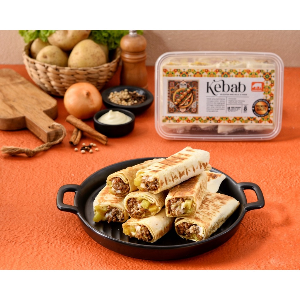 Jual Kebab Sapi Premium NAM FOOD / Kebab Frozen Premium NAM FOOD ...