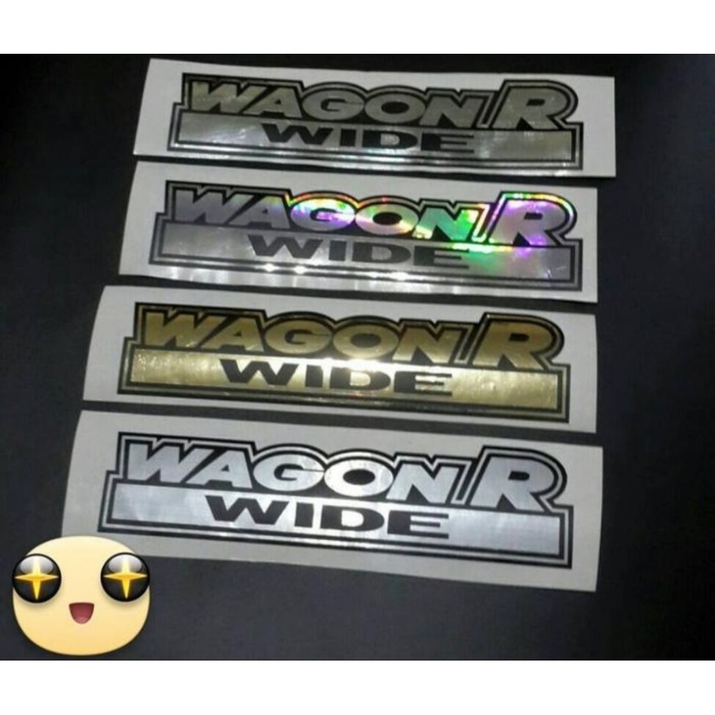 Jual sticker wagon R wide bs pilih no brp | Shopee Indonesia