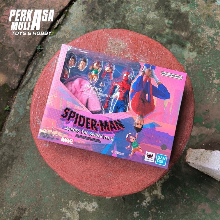 Jual Bandai SHF Peter B Parker & Mayday Parker (Spider-Man: Across the ...