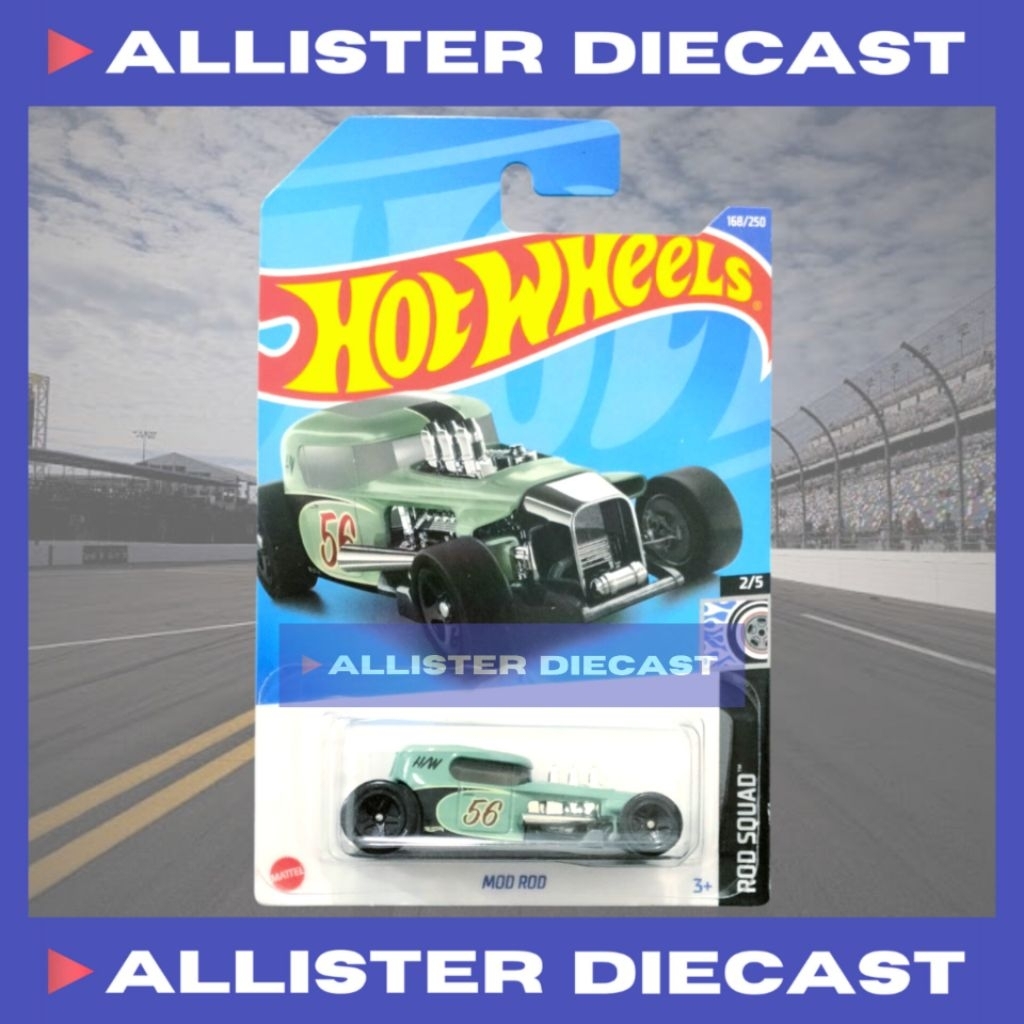 Jual Hot Wheels Mod Rod Hijau Hotwheels Mod Rod Green HW Rod Squad Hot ...