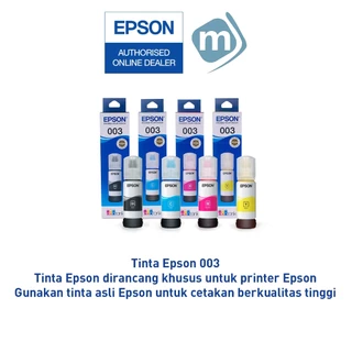 Tinta Epson 003 ( Black / Cyan / Magenta / Yellow) Original