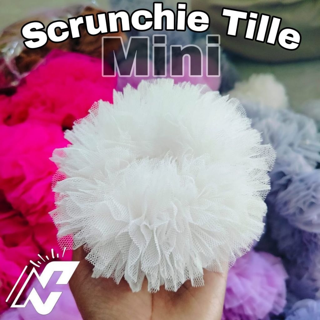 Jual CEPOL TILE MINI SCRUNCHIE TILE PREMIUM CEPOL HIJAB ANTI PUSING ...