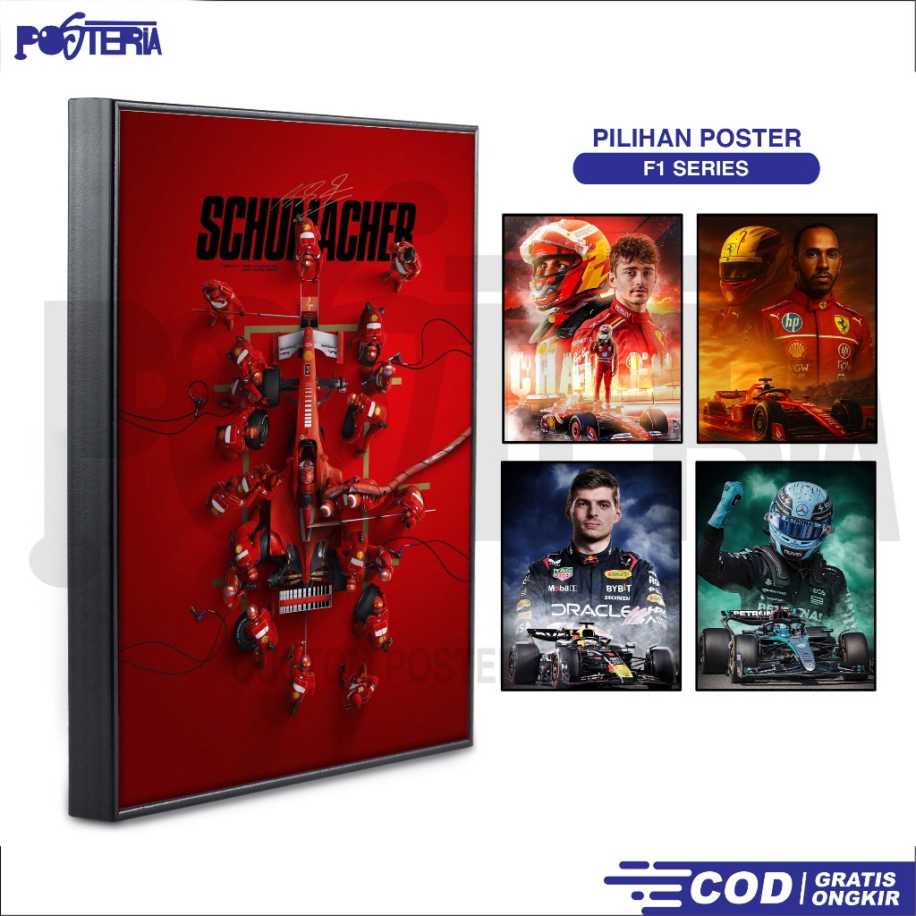 Jual Poster Frame FORMULA ONE - F 1 - POSTERIA | Shopee Indonesia