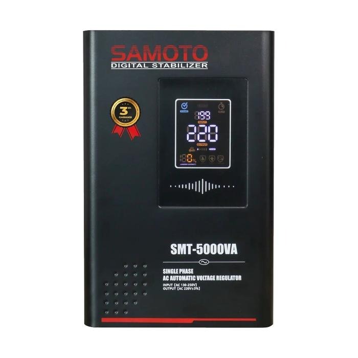 Jual Stabilizer SAMOTO SMT Servo AVR Servo Motor 1 Phasa Auto Voltage ...