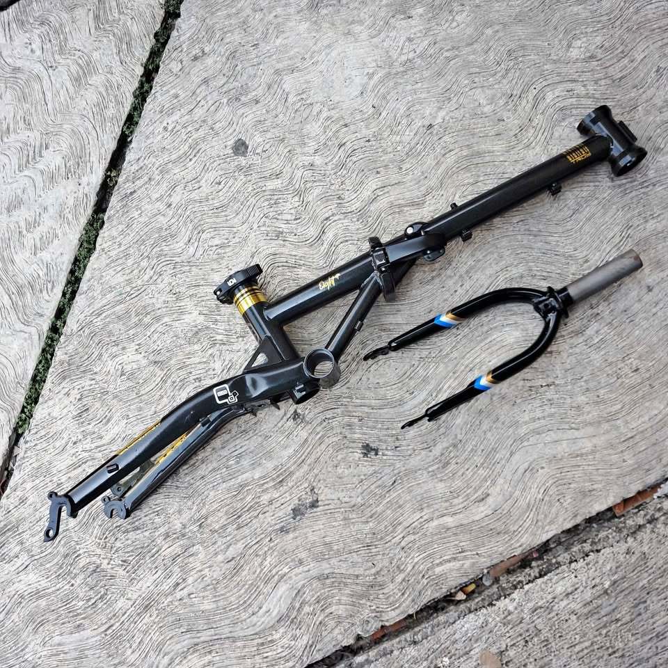 Jual frame sepeda lipat element troy 16 inch | Shopee Indonesia