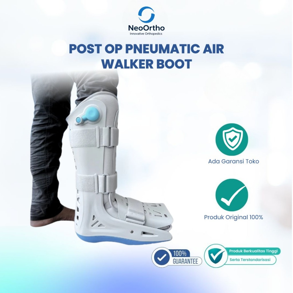 Jual Boot Orthopedi Patah Tulang Kaki - Post Op Pneumatic Air Walker ...