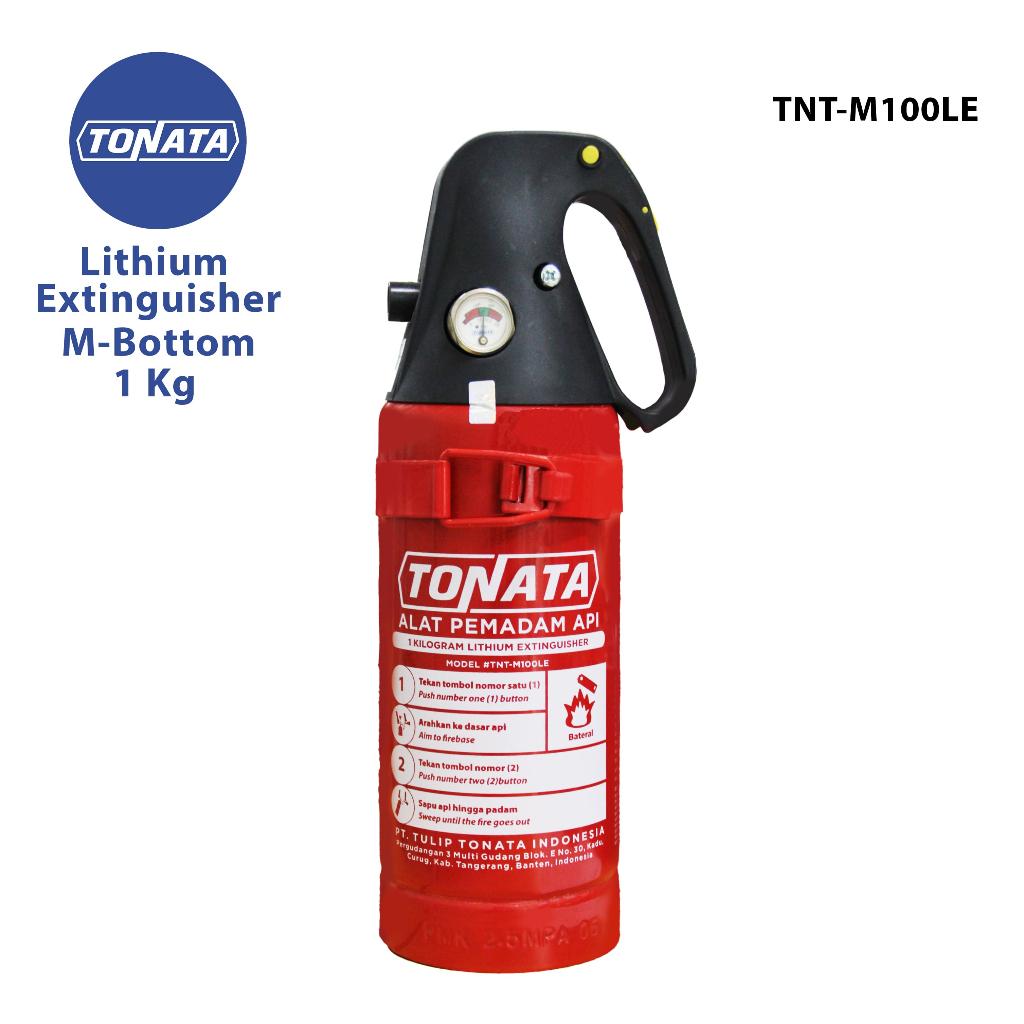 Jual Tonata APAR M Bottom Lithium Extinguisher Alat Pemadam Api 1Kg ...