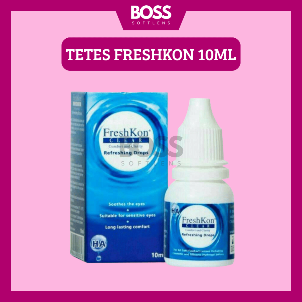 Jual (BISA COD) TETES SOFTLENS FRESHKON 10ML / TETES MATA SOFTLENS ...