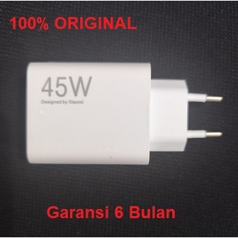 Jual Adaptor Charger XIAOMI 45W Turbo Charge Fast Charging Original ...