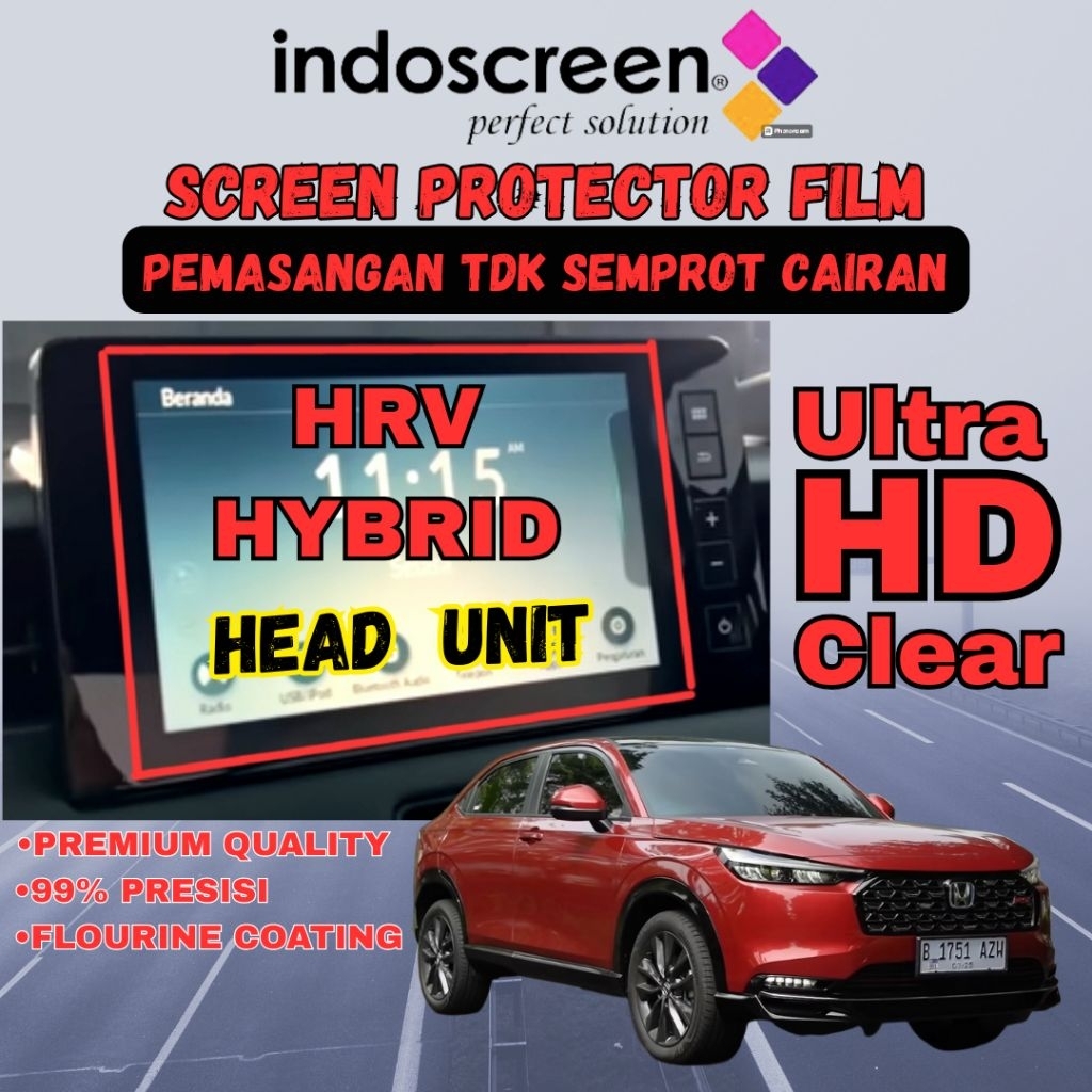 Jual Honda HRV HYBRID / E Hev 2025 RS & E Plus - Screen Protector Anti ...