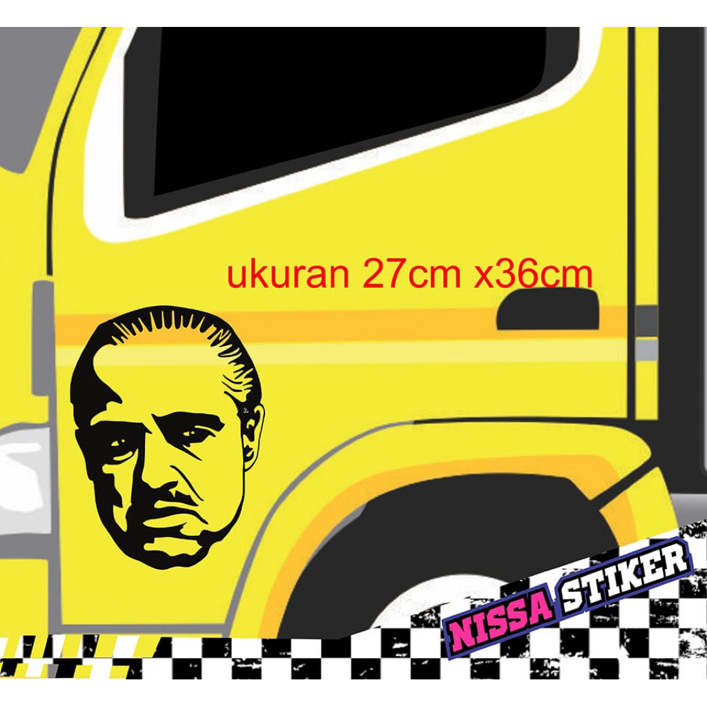 Jual Stiker mobil truk boss mafia stiker murah berkualitas | Shopee ...