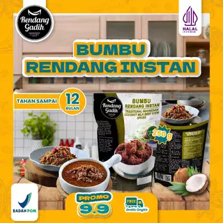 Rendang Gadih - Bumbu Rendang Instan 250 g