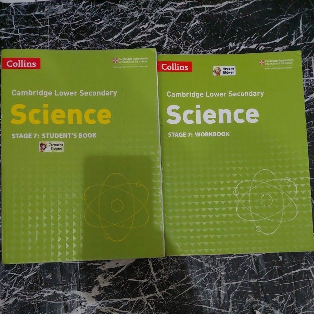 Jual CAMBRIDGE LOWER SECONDARY SCIENCE STUDENTS BOOK DAN WORKBOOK STAGE ...