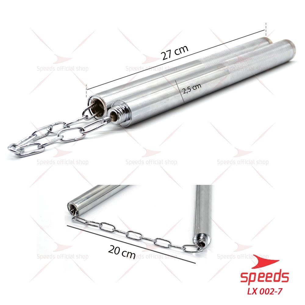 Jual Tongkat Nunchaku Nunchuck Ruyung Besi Double Stick Tongkat Bela ...