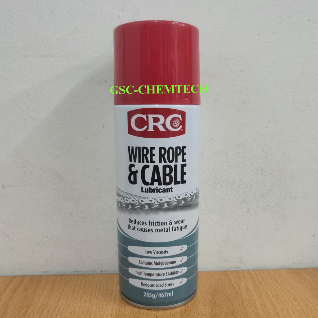 Jual CRC Wire Rope & Cable Lubricant (285g/467ml) | Shopee Indonesia