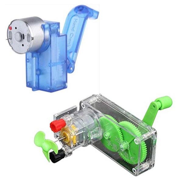 Jual Mini Generator Listrik Tangan Mini - Hand Crank Electricity ...