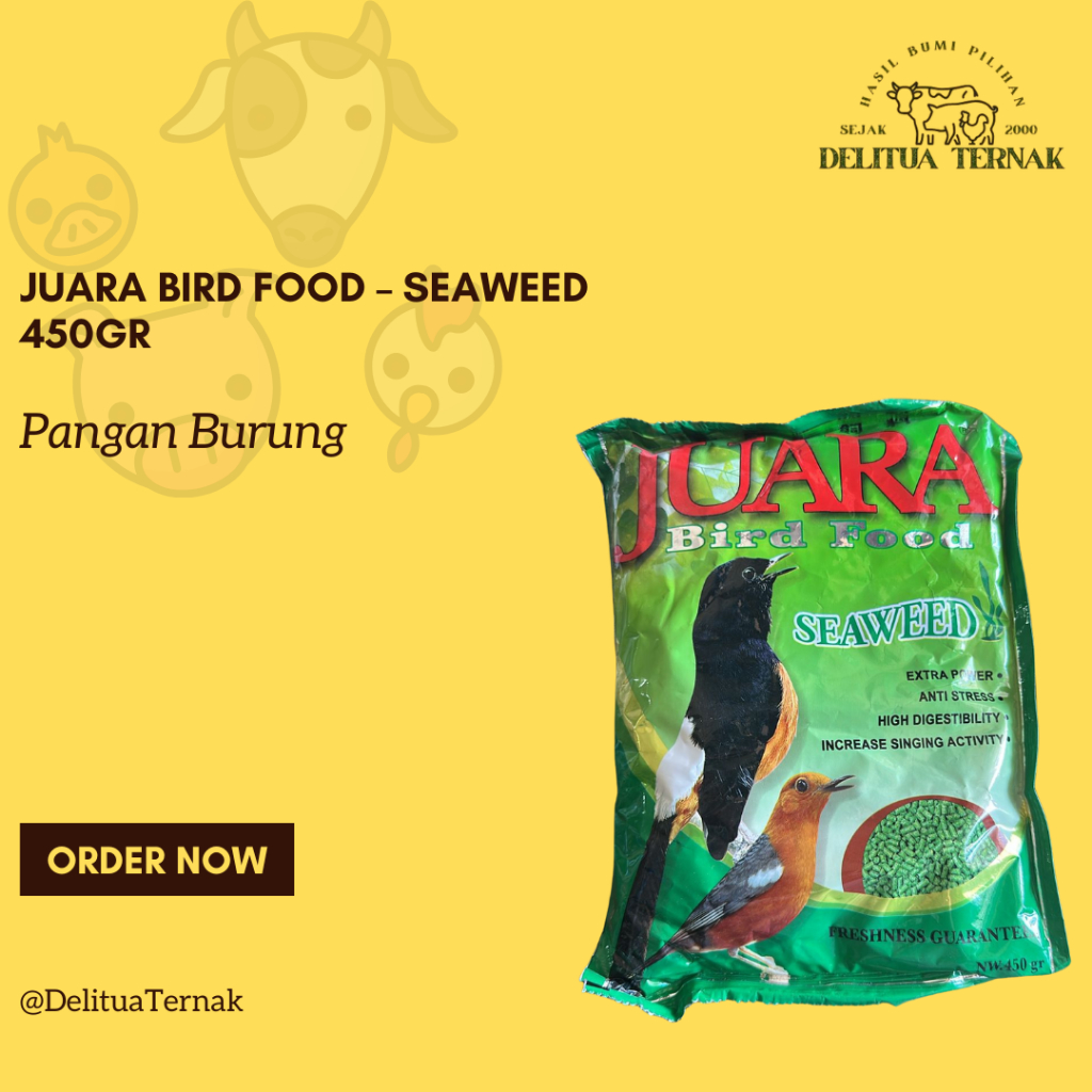 Jual Juara Bird Food – Seaweed 450gr | Shopee Indonesia
