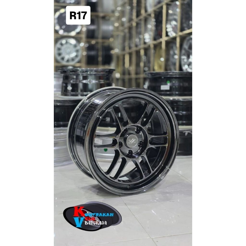 Jual Velg Enkei RPF 1 R17 Black Chrome 5x114 ( INNOVA ERTIGA RUSH ...
