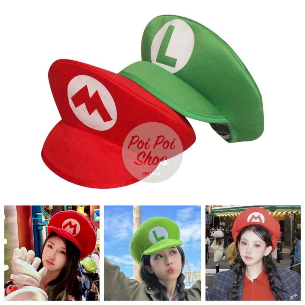 Jual Topi Super Mario Luigi Topi Kostum Halloween Mario Anak Lucu Acara ...