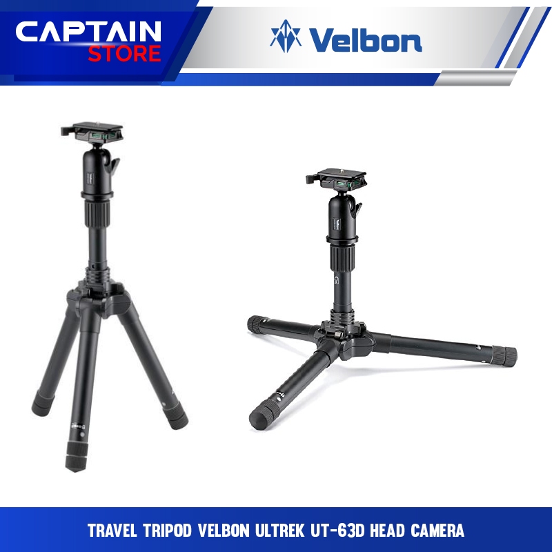 Jual VELBON ULTREK UT-63D with QHD-63D Head Travel Tripod - VELBON ...