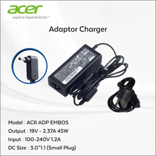 Adaptor Charger Laptop Aspire Series Output 19V 2.37A 45Watt Adaptor Laptop Aspire ES1-512 / E5-473 / ES1-711 / Travelmate B116