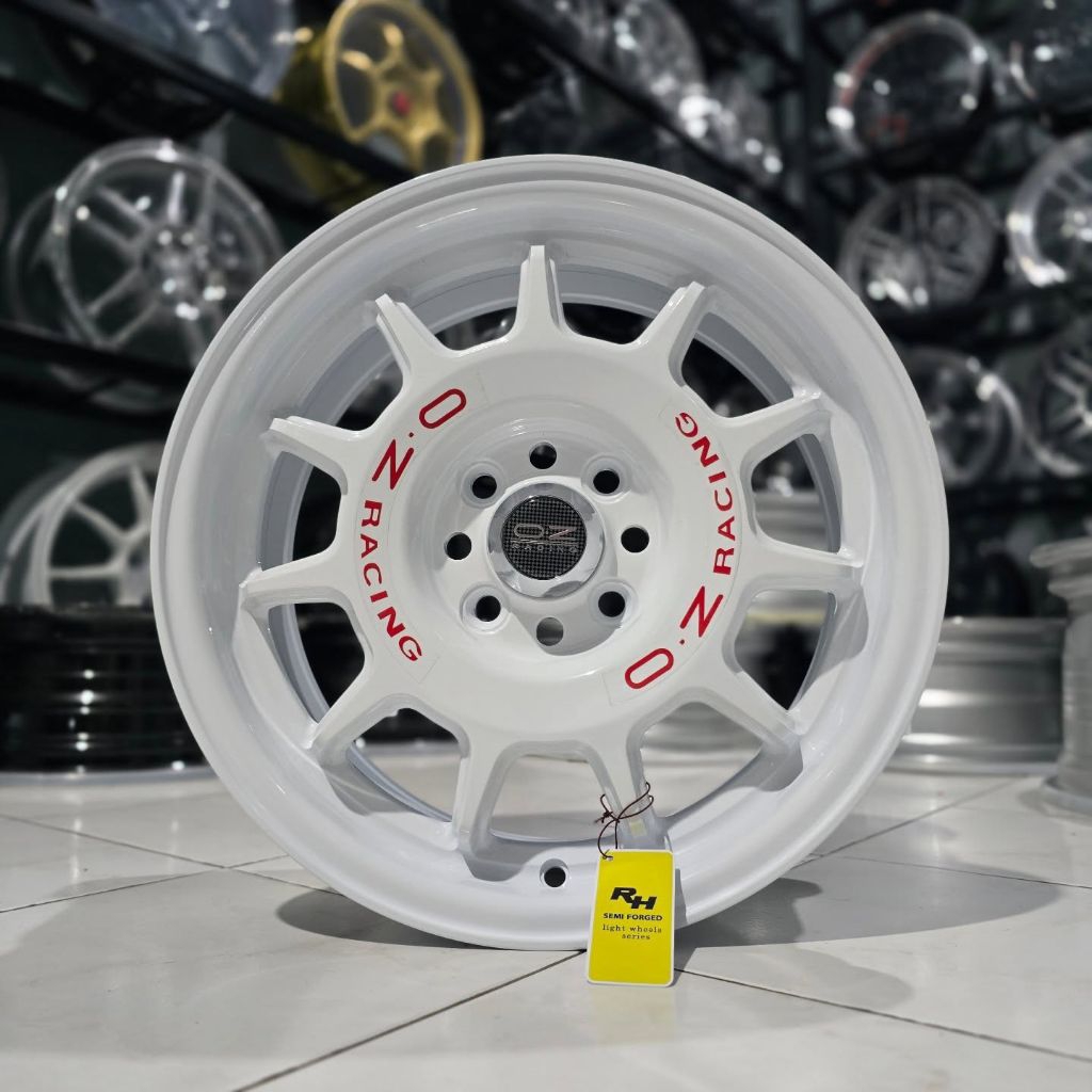 Jual velg mobil OZ RACING RALLY R15 PCD 4X100 LEBAR 6,5 velg racing ...