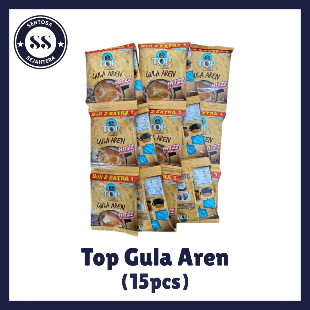 Jual Top Kopi Gula Aren Renceng / Renteng isi 15 Sachet | Shopee Indonesia