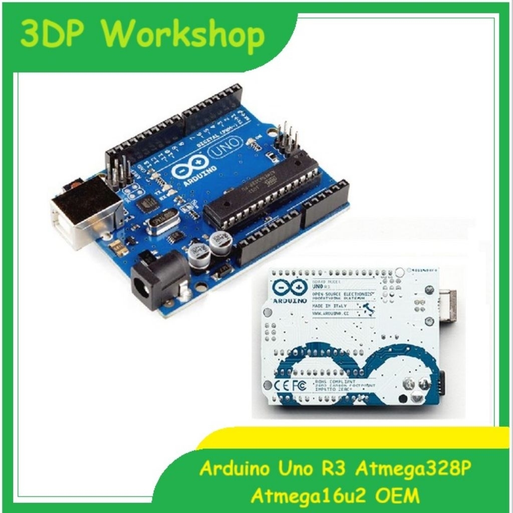 Jual Arduino Uno R3 Dip Atmega328p Atmega16u2 Compatible Board OEM ...