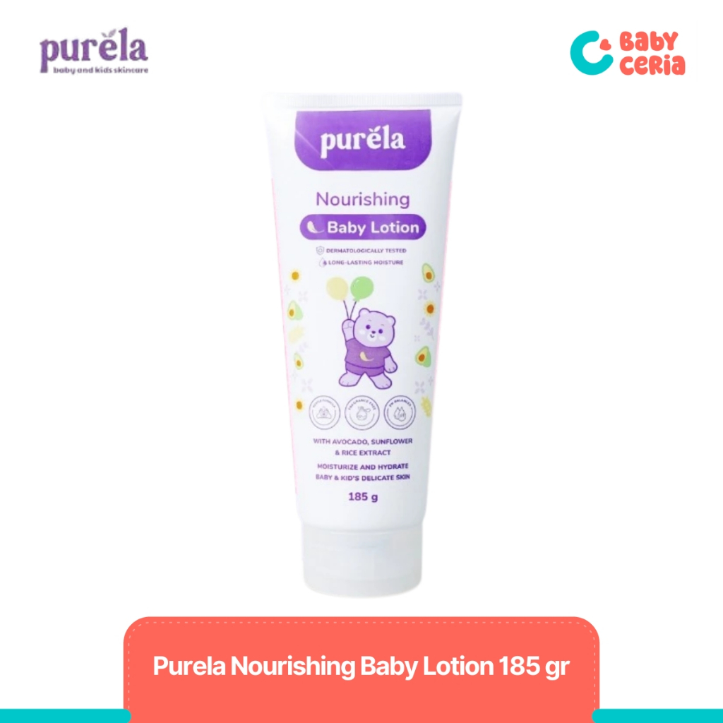 Jual Purela Nourishing Baby Lotion 185g – Lotion Bayi untuk Melembapkan ...