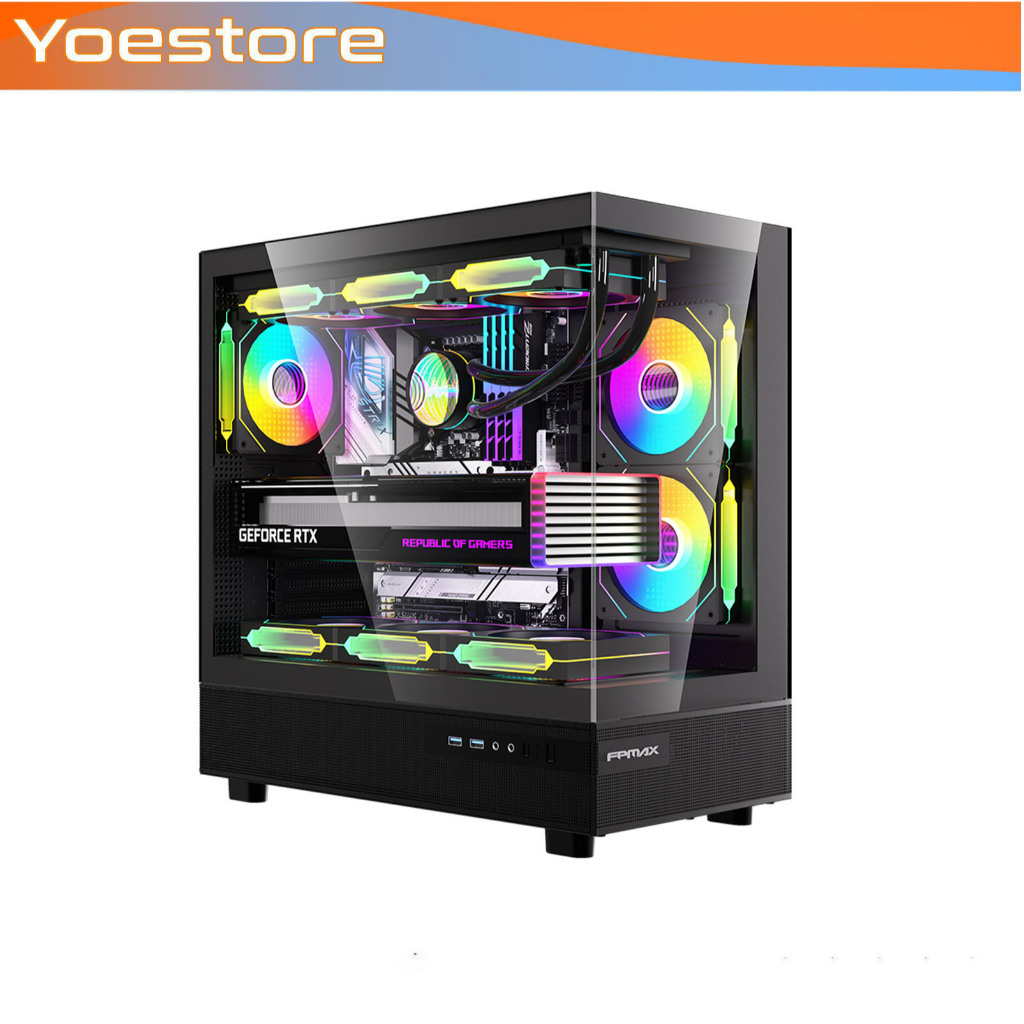 Jual CASE FPMAX Diamond Z8 Nova ATX mATX ITX Casing 3 x 120mm (Include ...