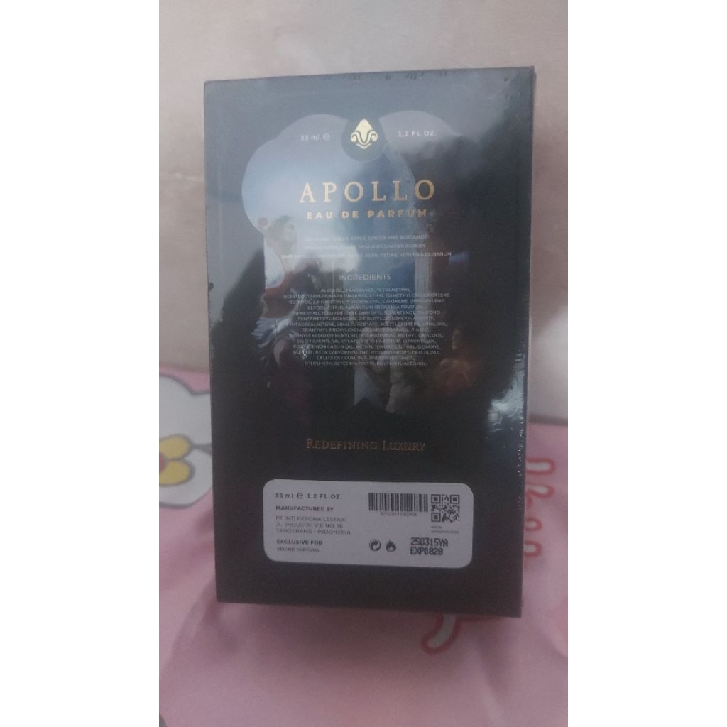 Jual Velixir Apollo Eau de Parfum for Unisex [Ready] | Shopee Indonesia