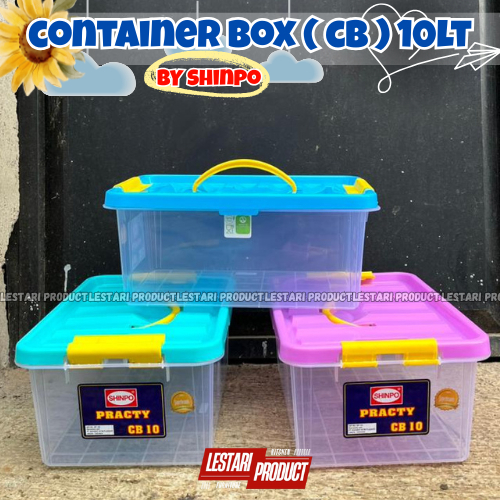 Jual CONTAINER BOX CB 10 BY SHINPO | BOX DOKUMEN | BOX ORGANIZER | BOX ...
