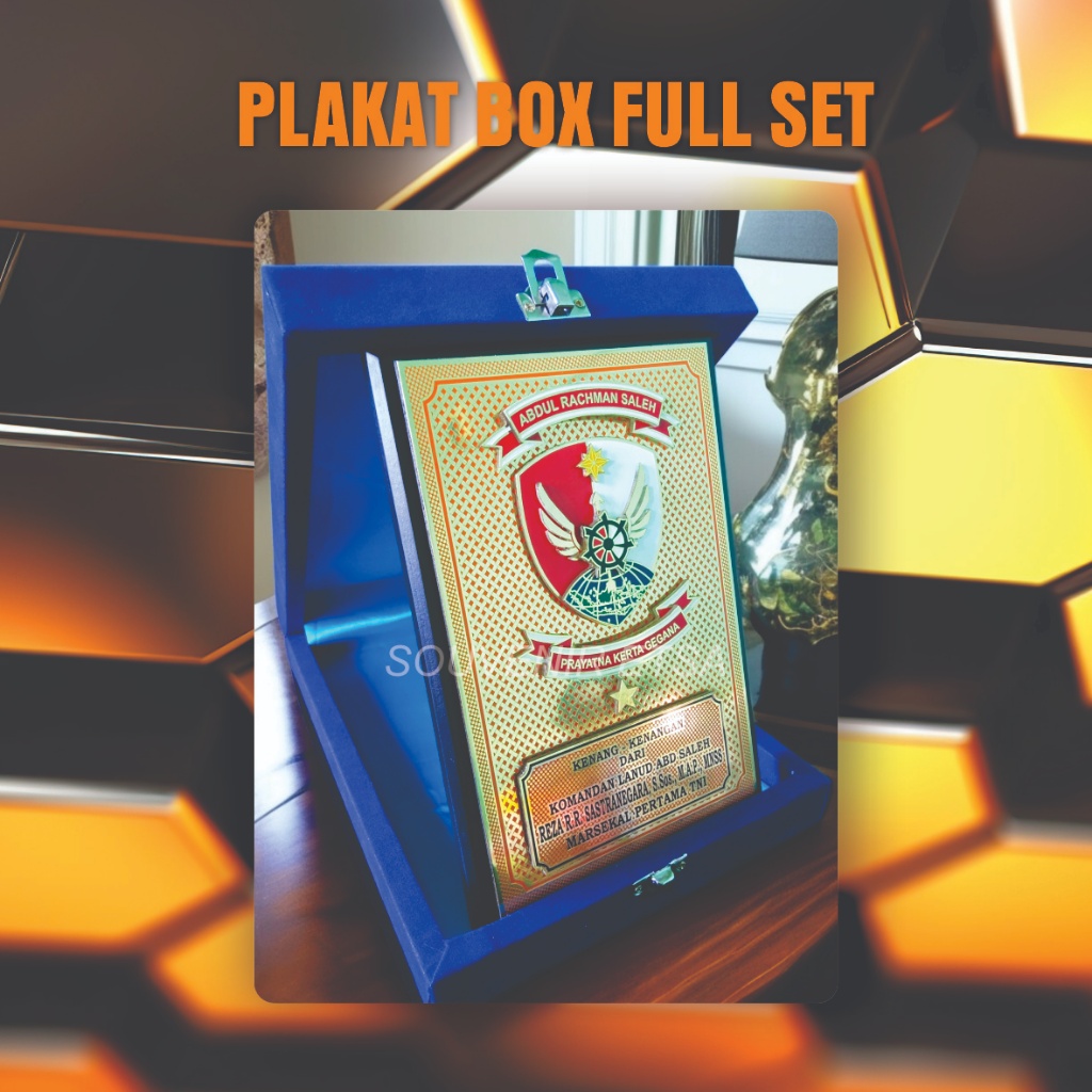 Jual Plakat Box Kayu Kuningan,Stainless | Shopee Indonesia